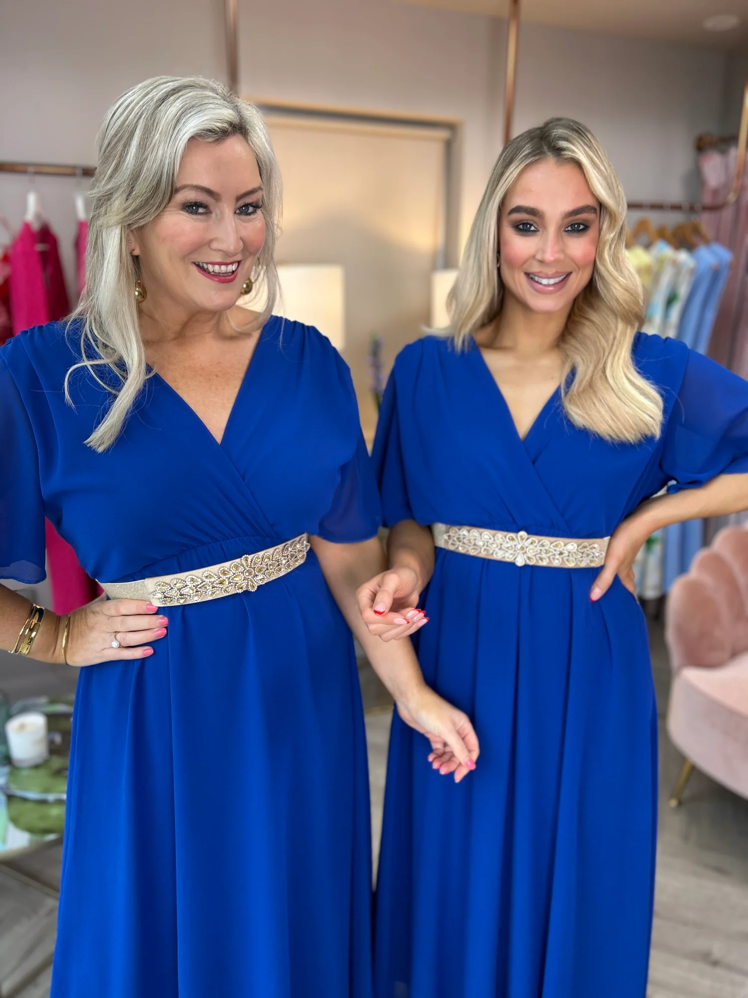 Nina Dress Cobalt - Image 5