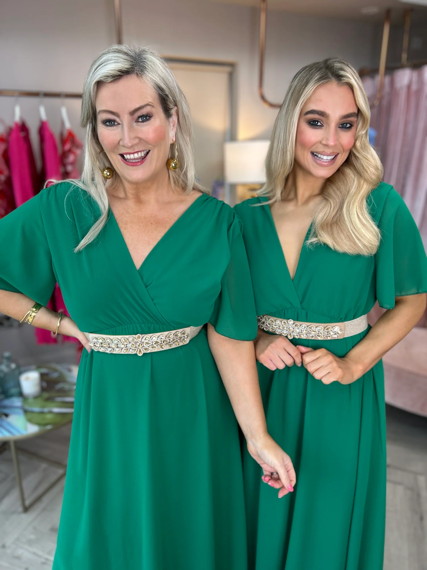 Nina Dress Green - Image 11