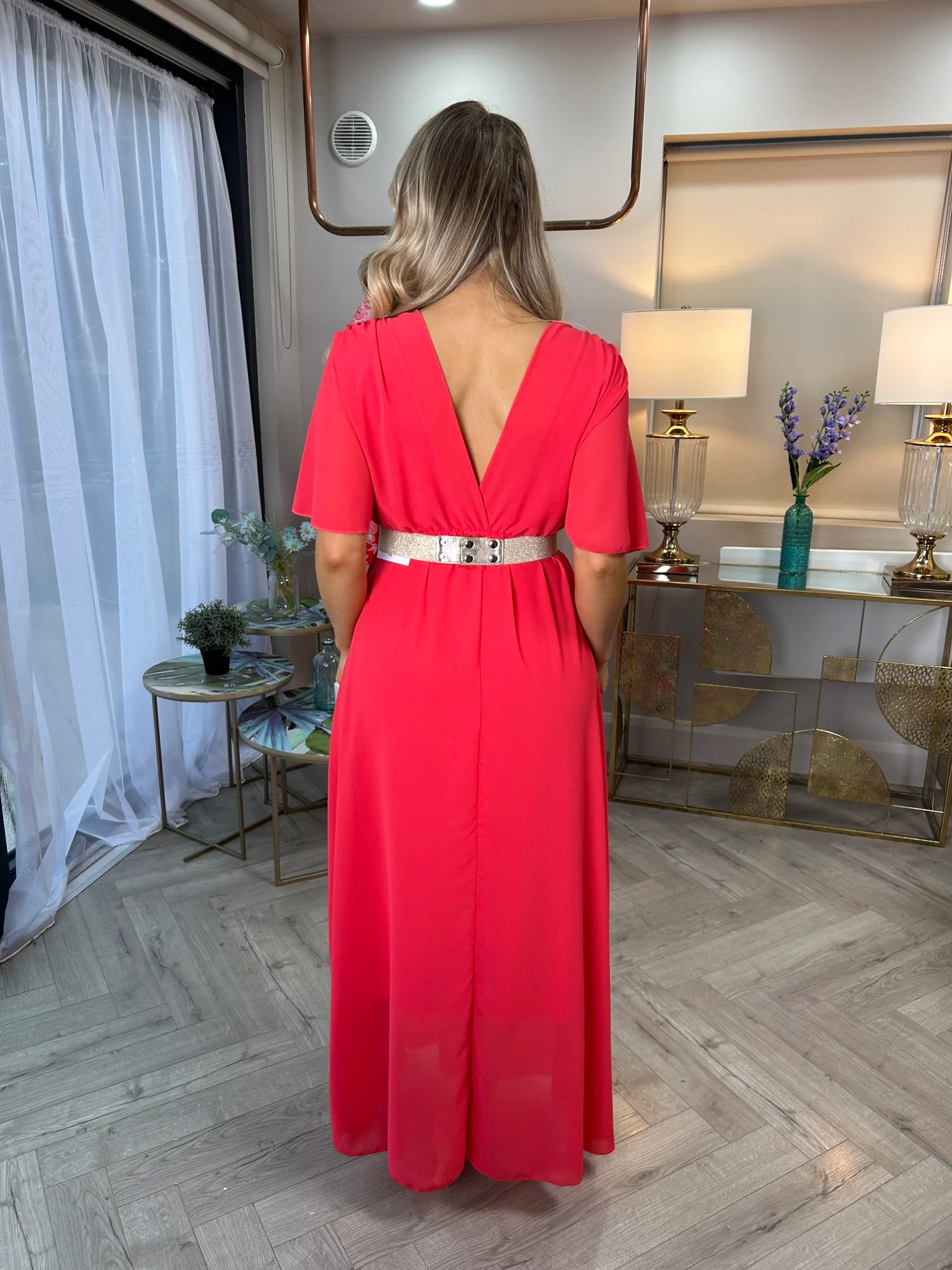 Nina Dress Raspberry - Image 9