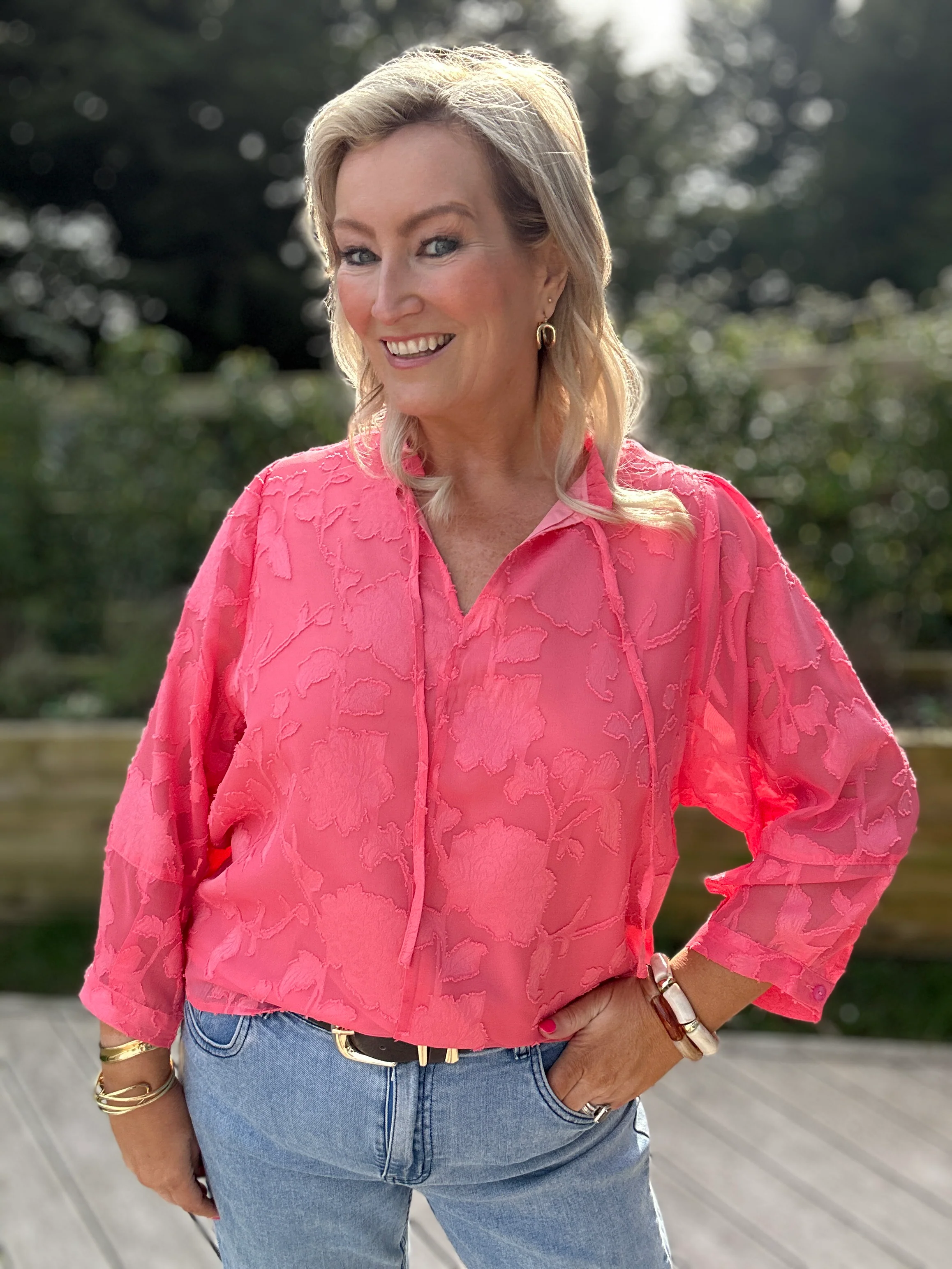 Primrose Top Coral - Image 13