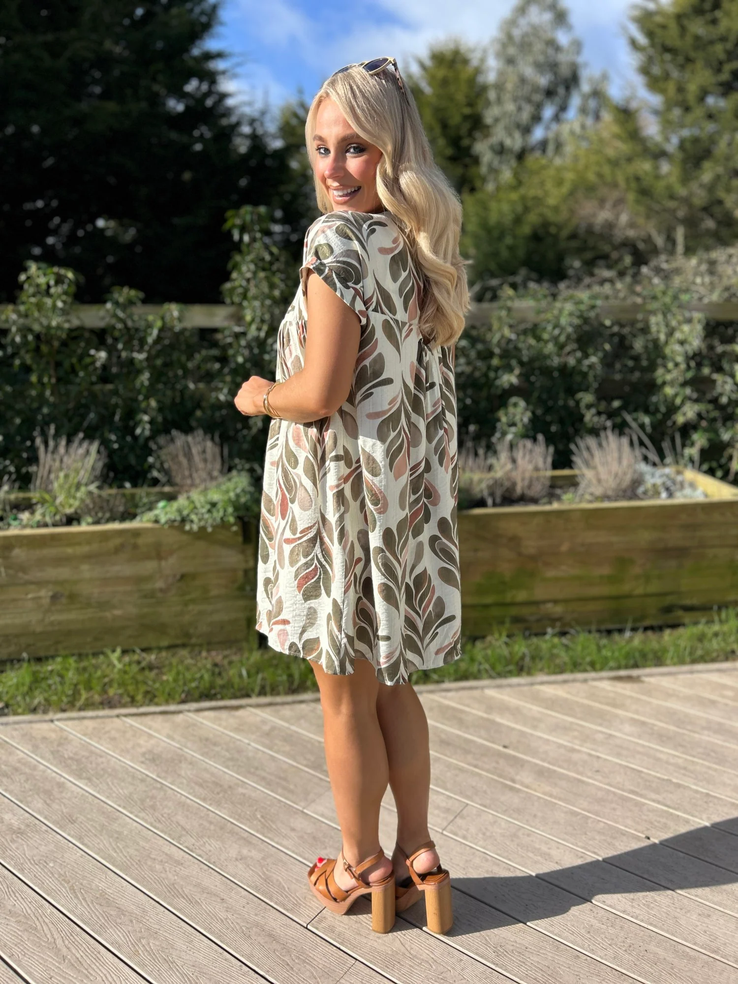 Riley Green Romper Dress - Image 4