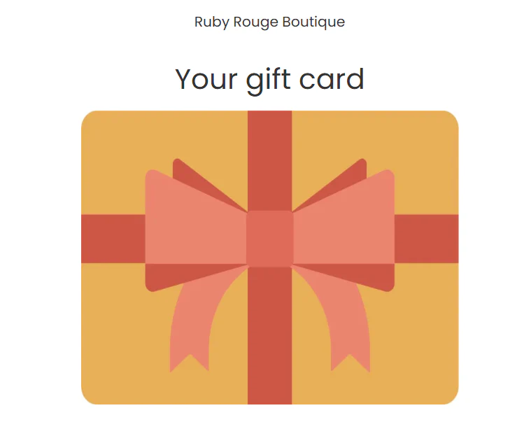 Ruby Rouge Gift Cards (Electronic Version) - Image 3