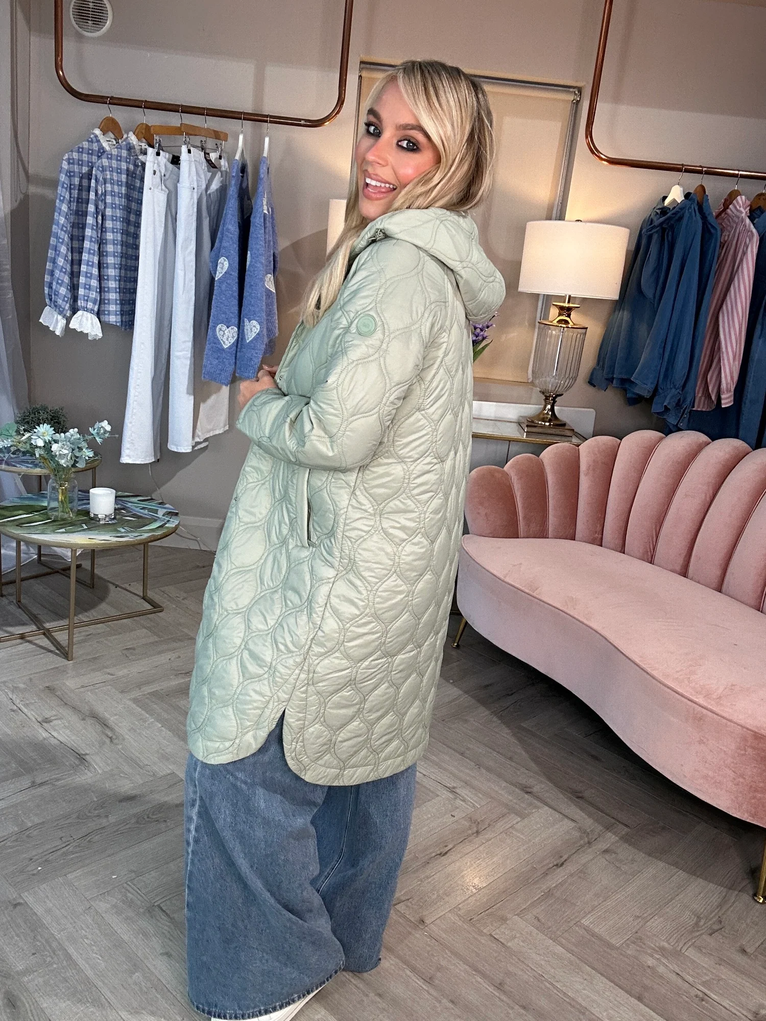 Sabrina Coat Sage - Image 5