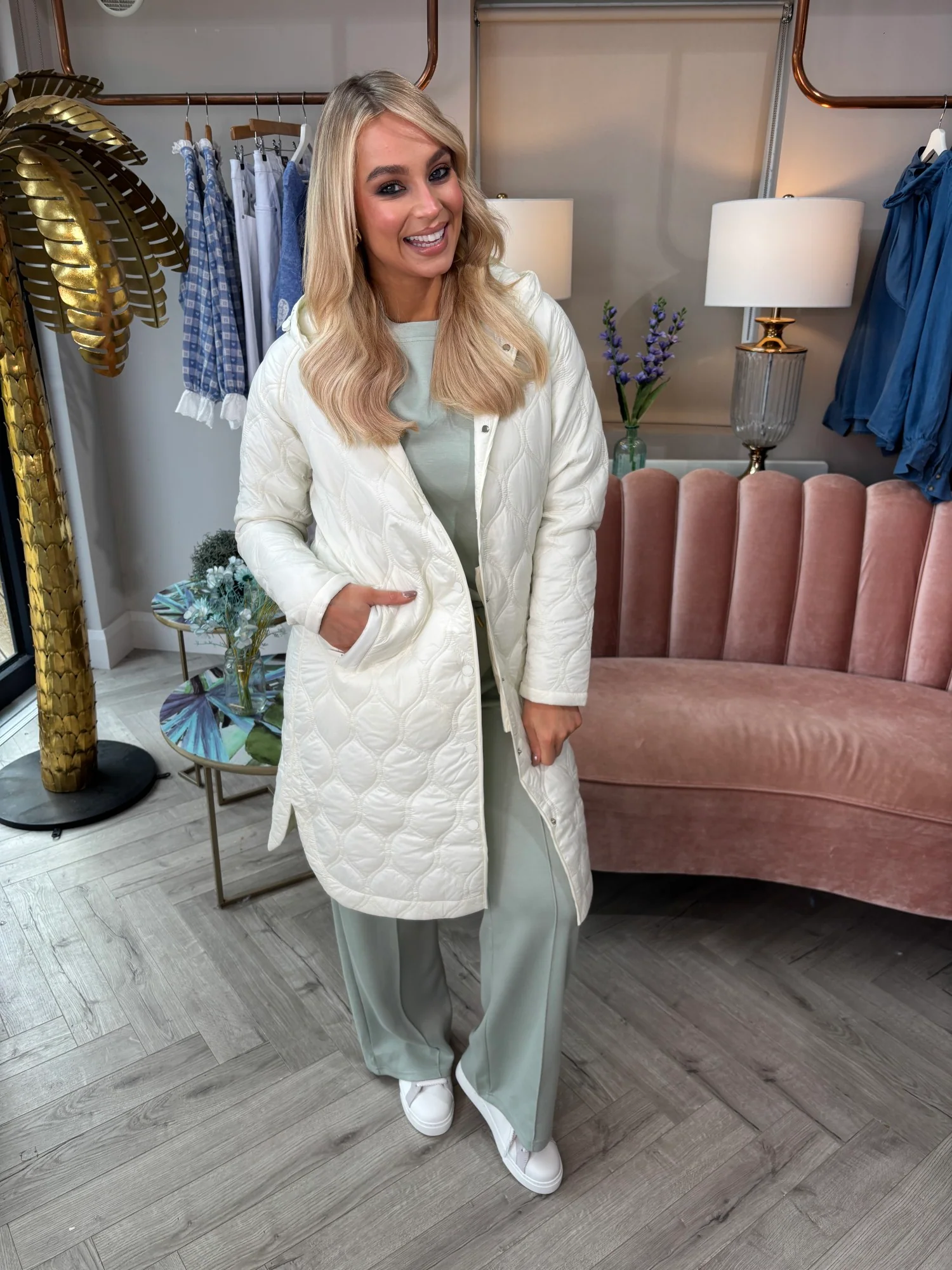 Sabrina Coat Stone - Image 3