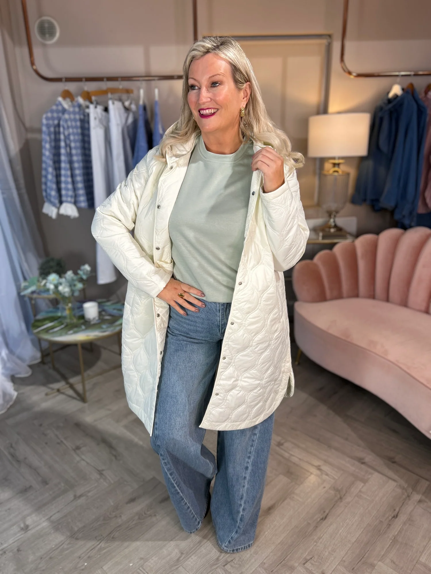 Sabrina Coat Stone - Image 8