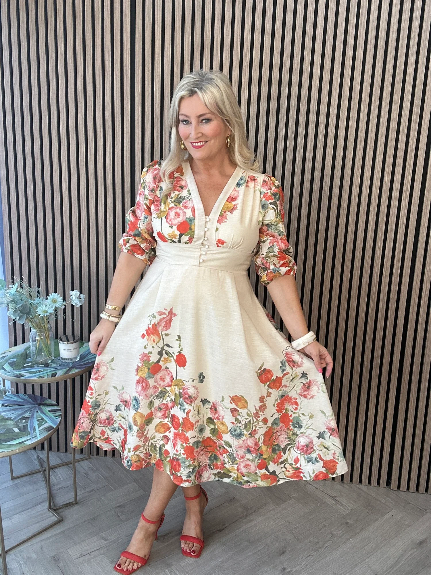 Salma Midi Dress - Image 11