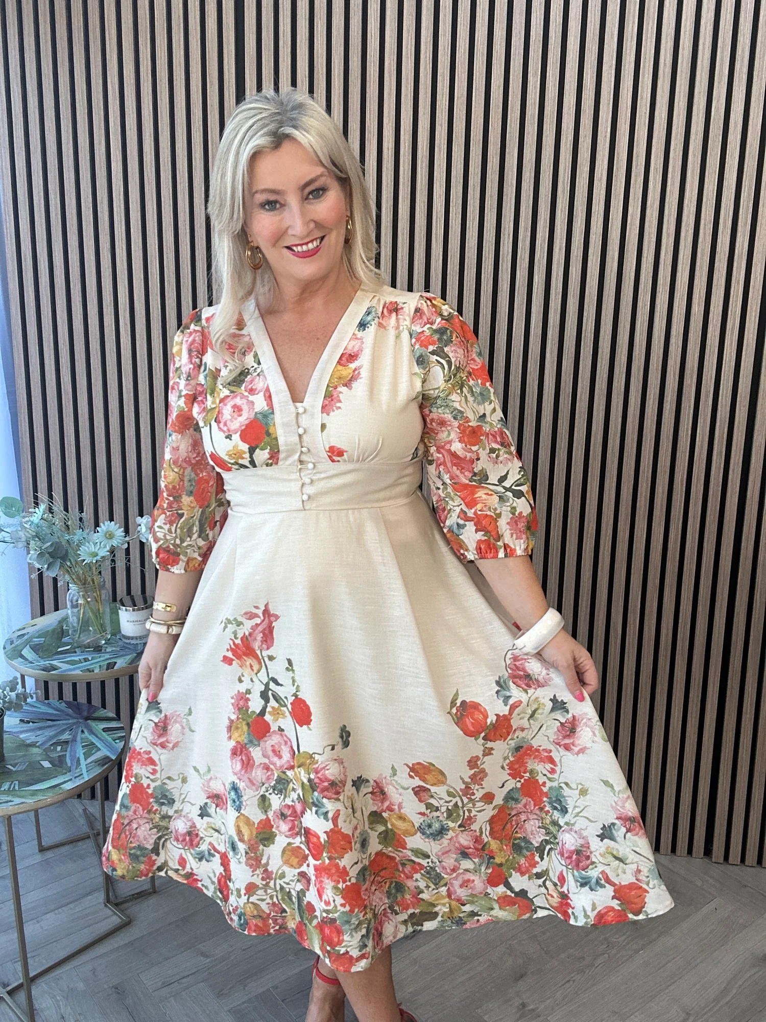 Salma Midi Dress - Image 8