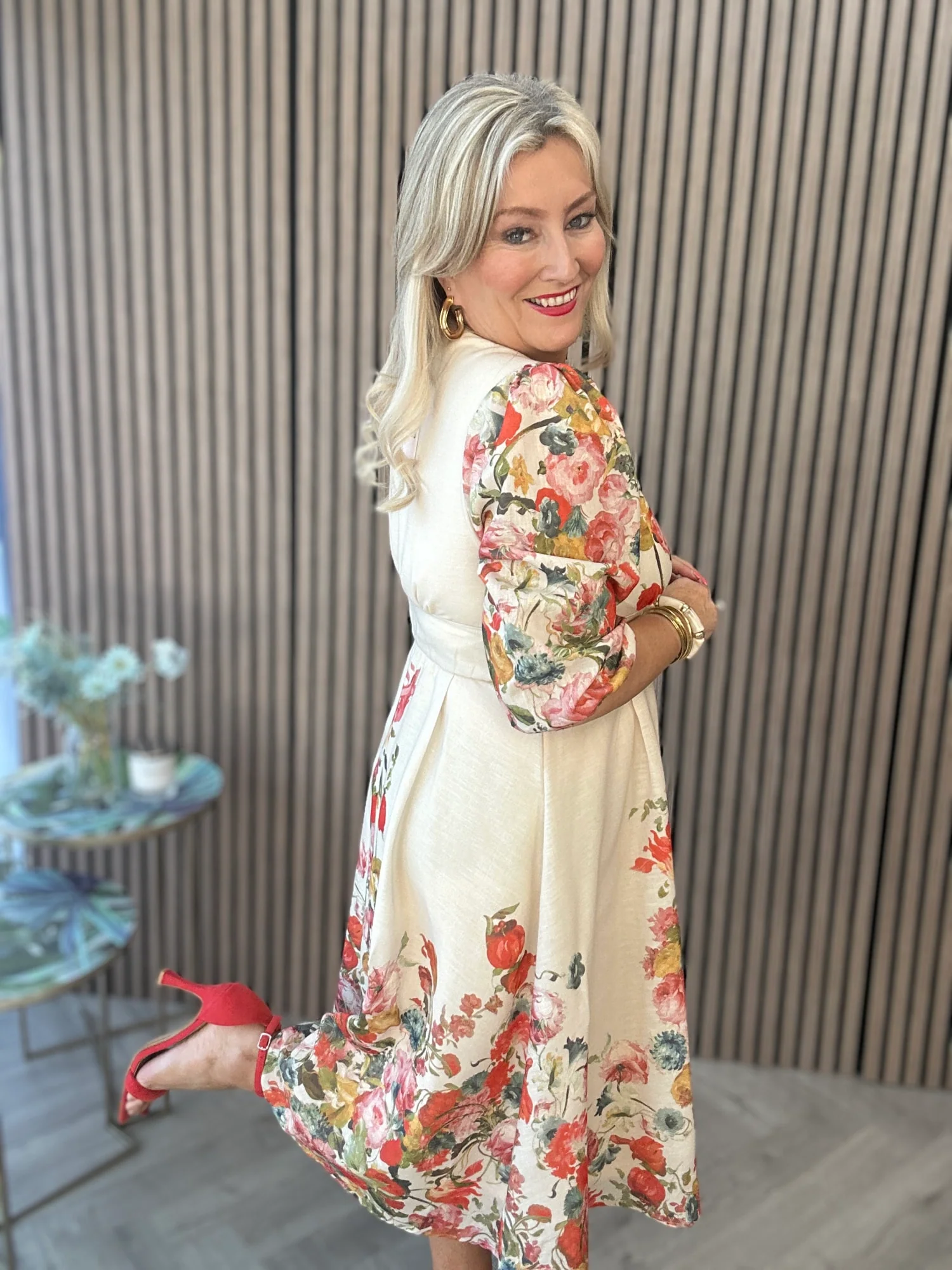 Salma Midi Dress - Image 9