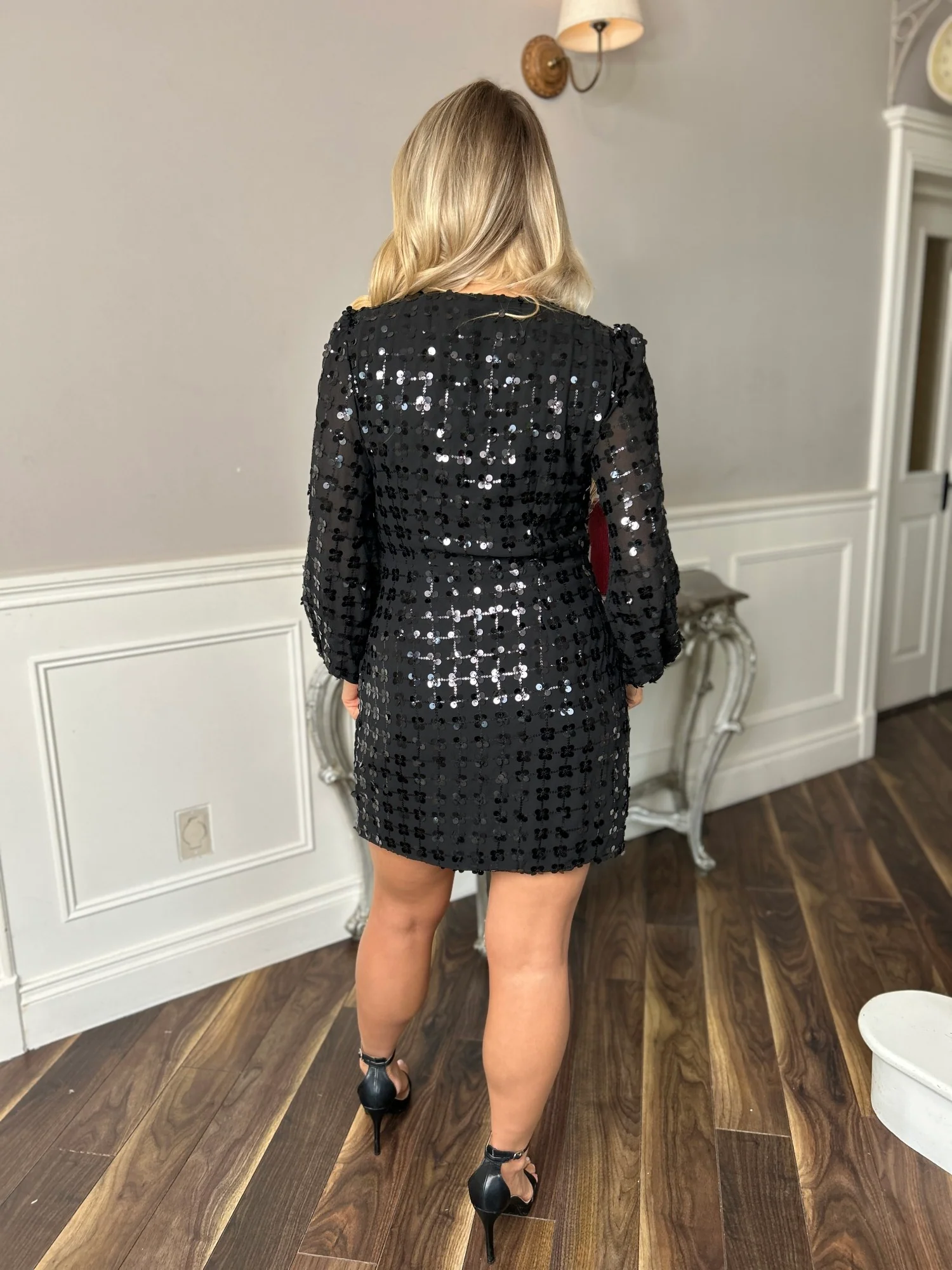 Olivia Sequin Dress - Image 5