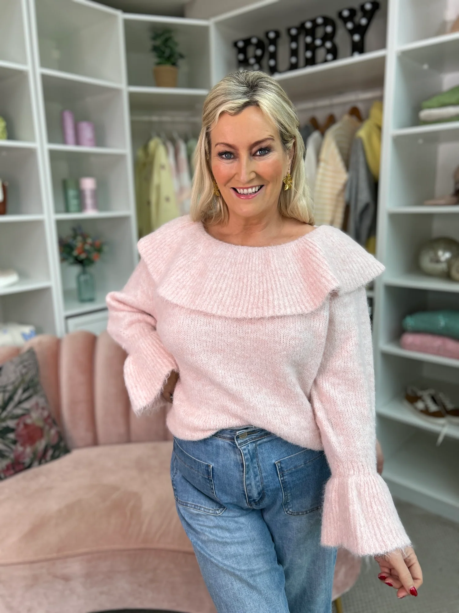 Sienna Ruffle Jumper - Image 7