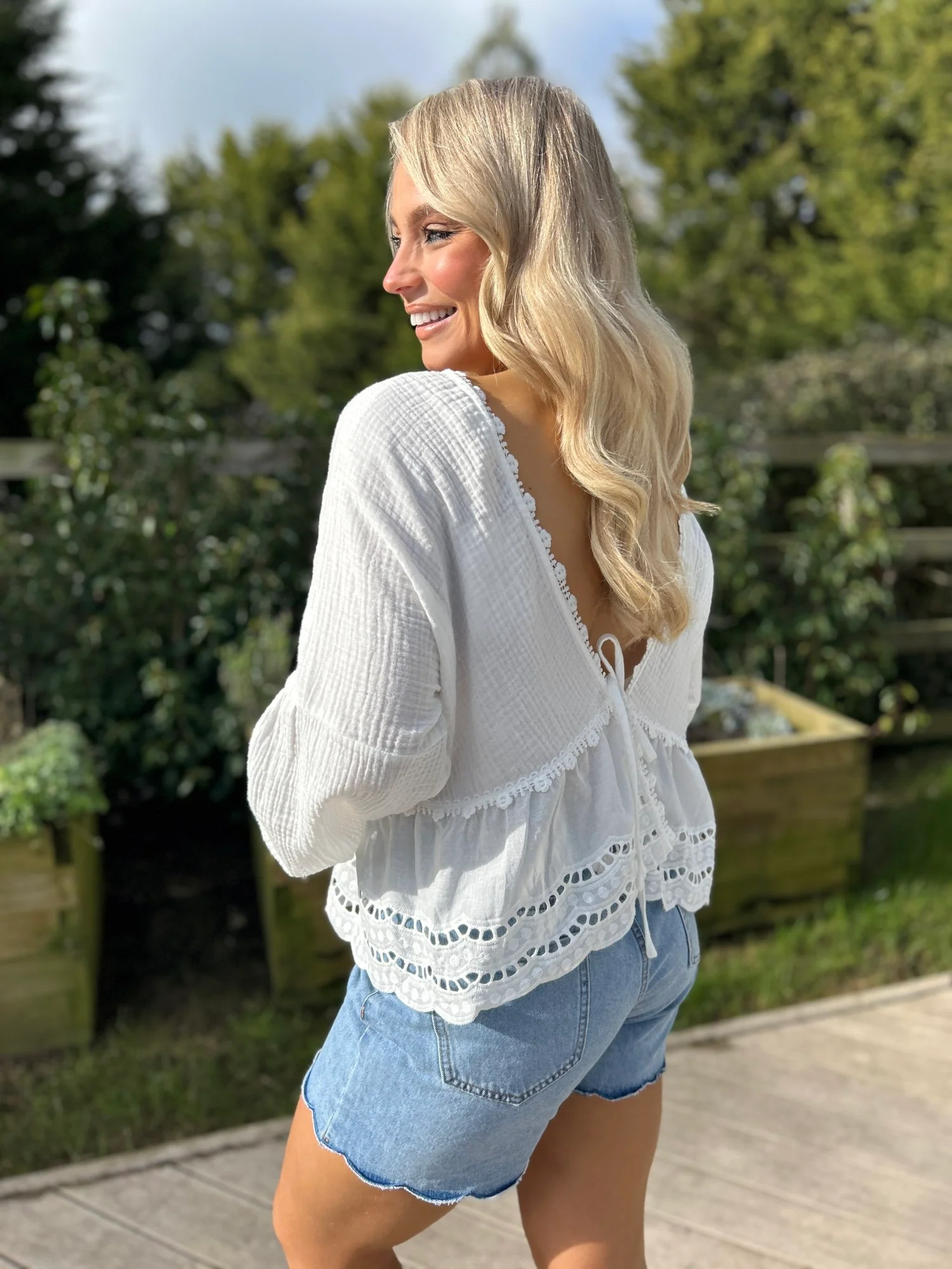 Sienna White Top
