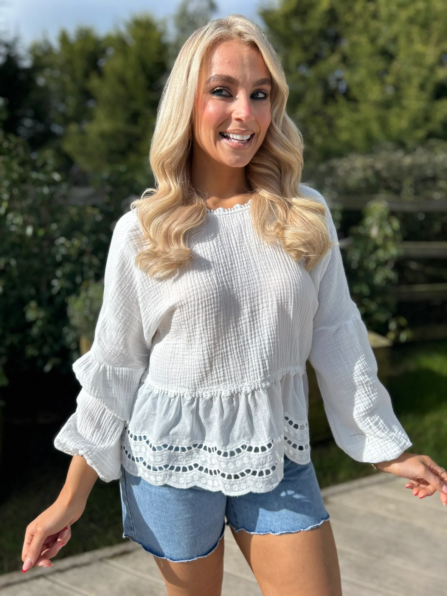 Sienna White Top - Image 3