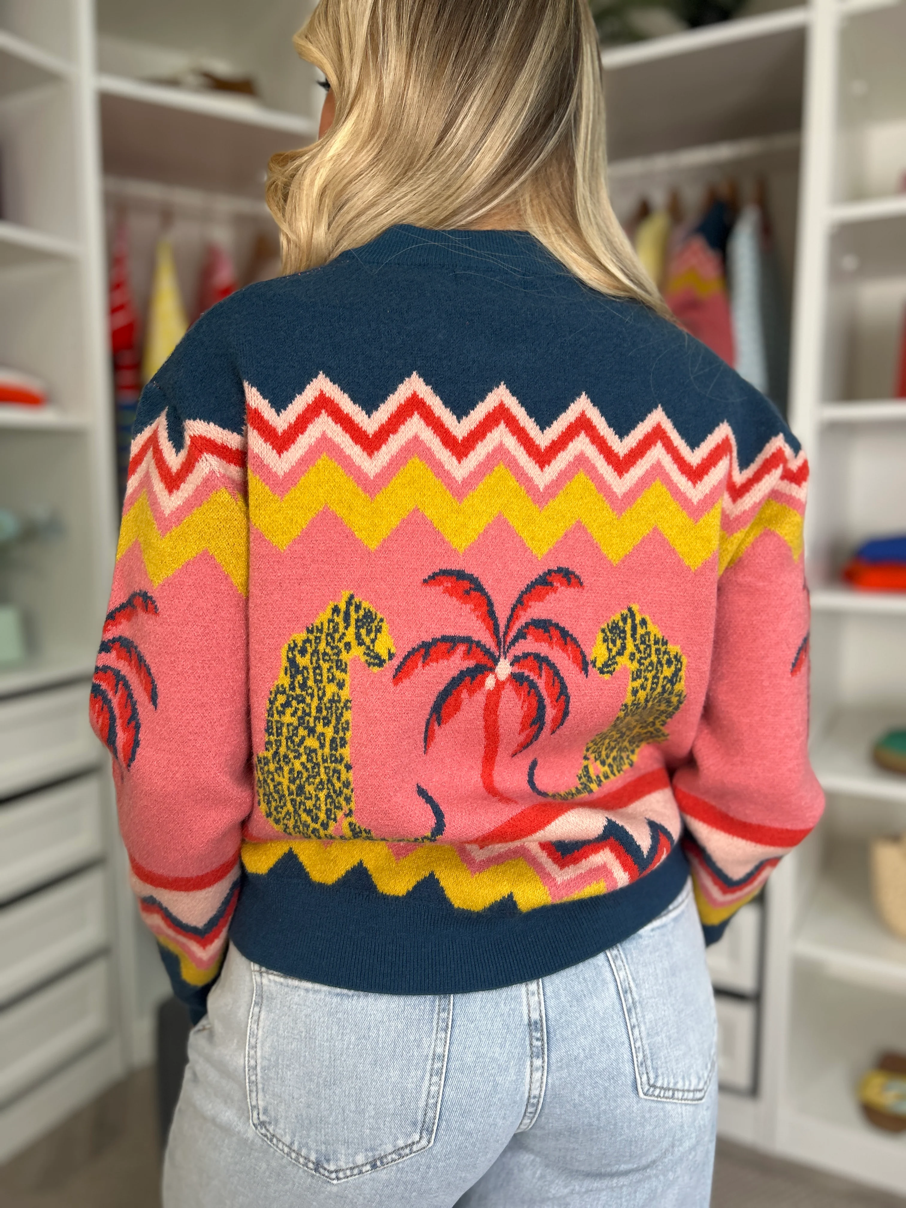 Solana Knitted Bomber - Image 6