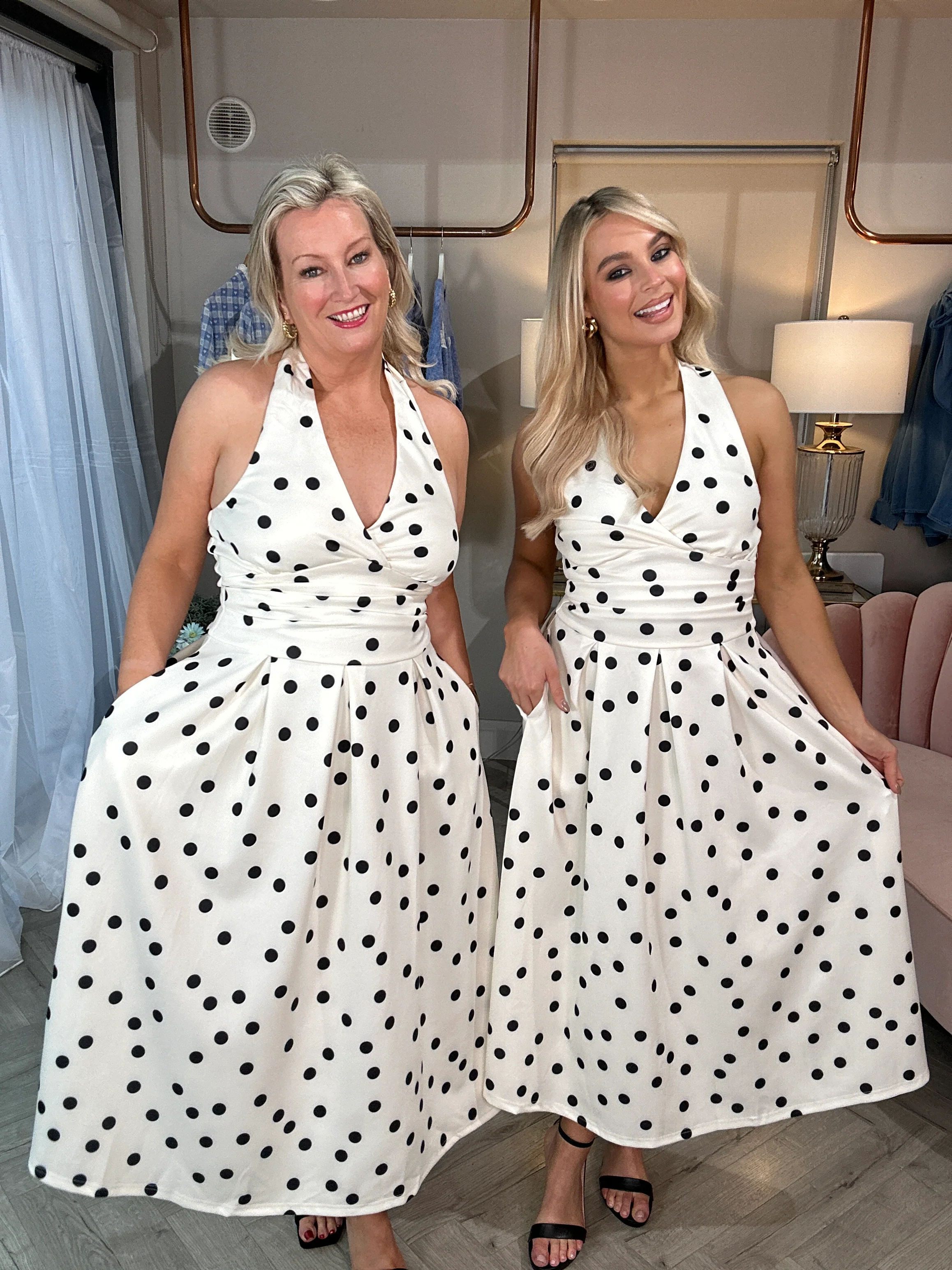 Sophia Polka Dot Dress - Image 8