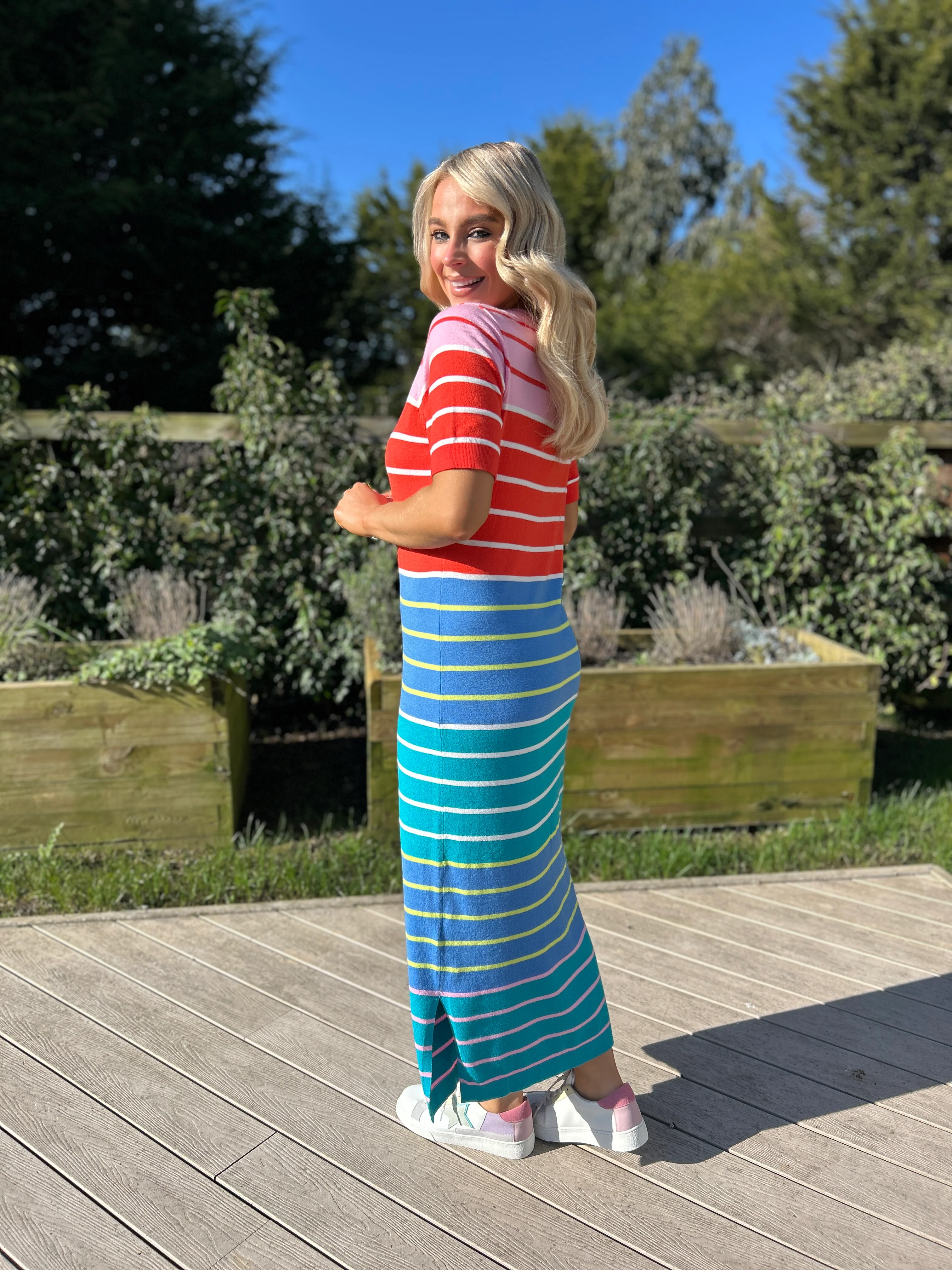 Sybil Knit Midi Dress - Image 15