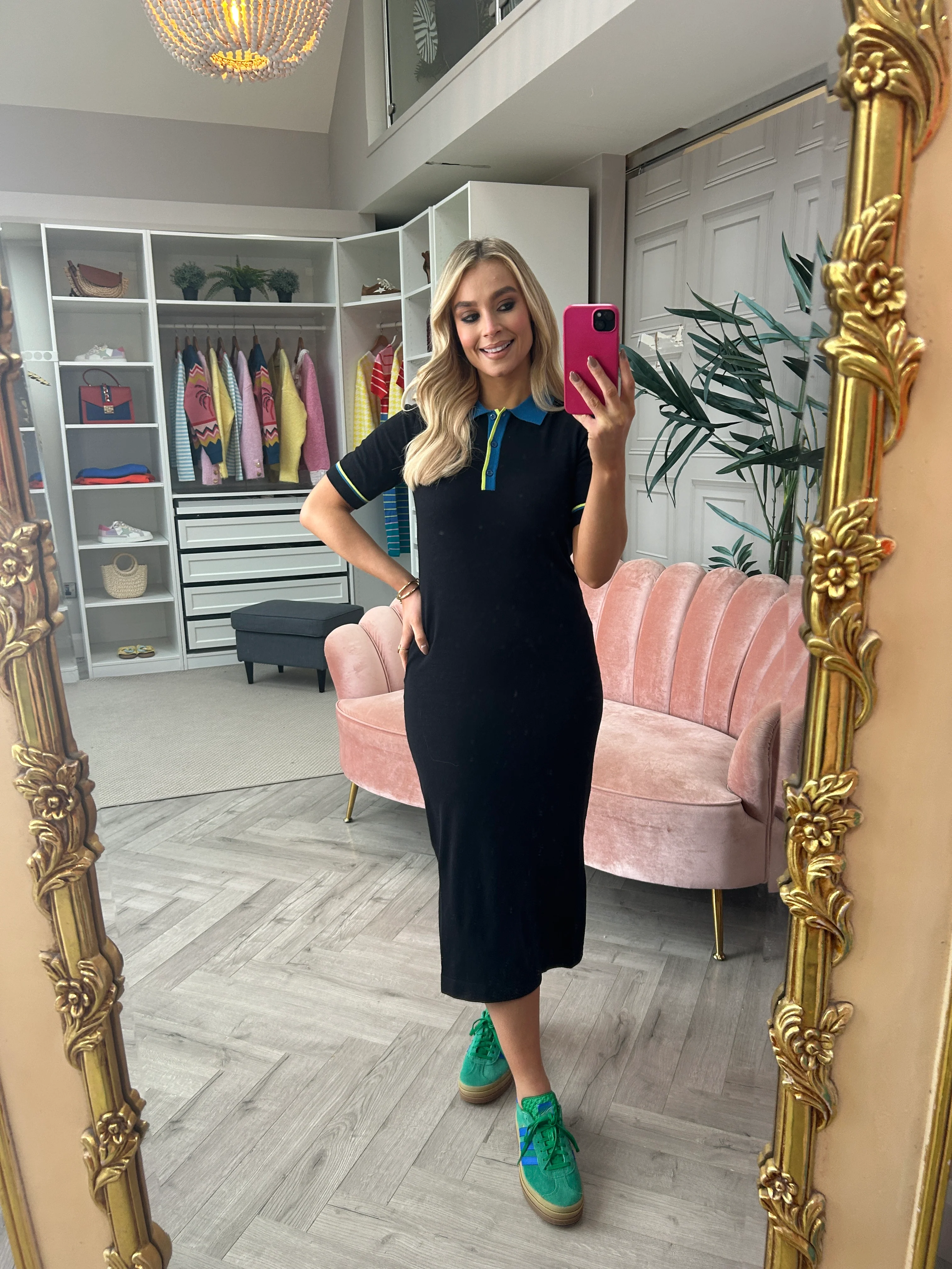 Tanya Knit Midi Dress - Image 12