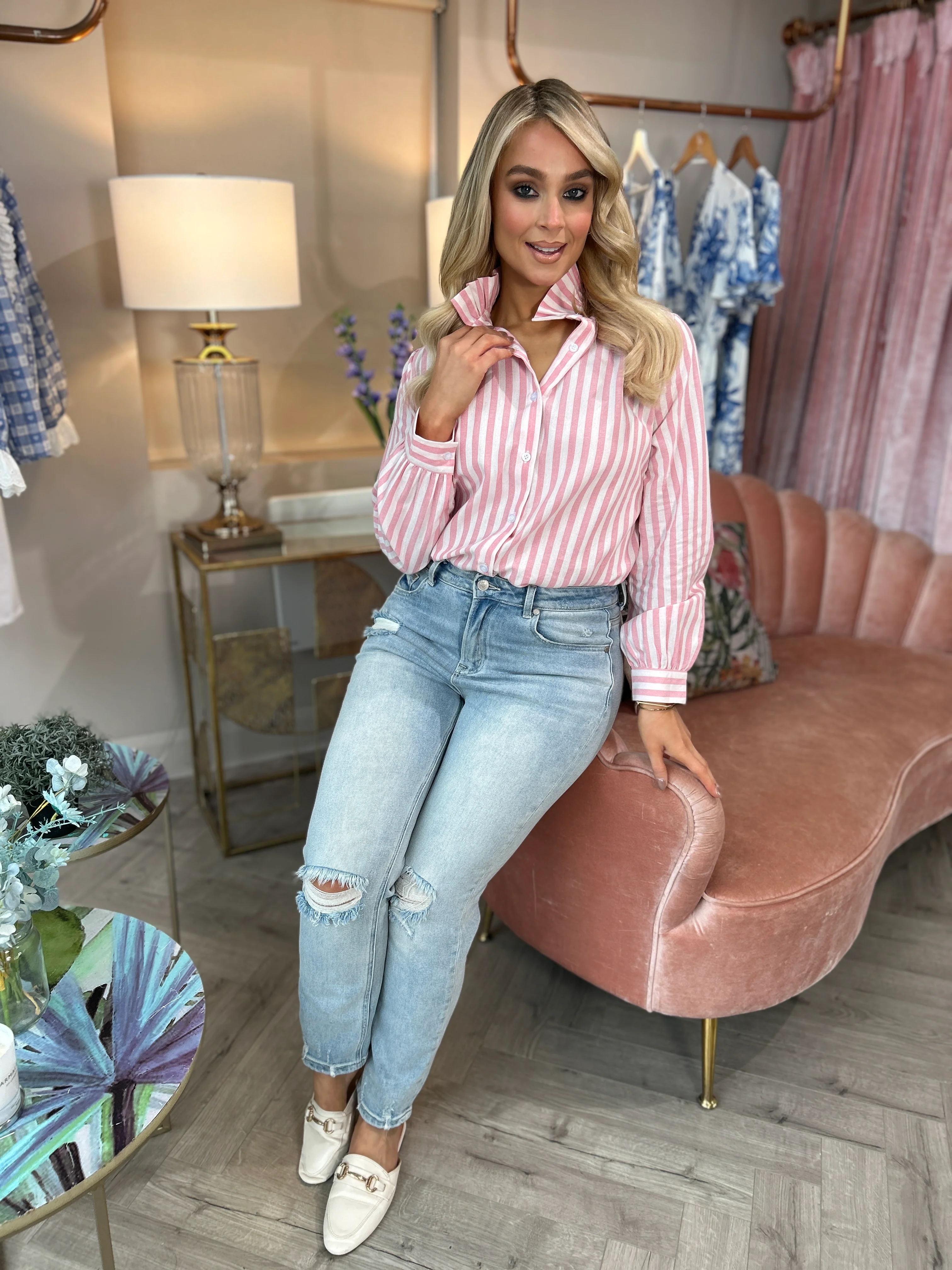 Tara Blouse Rose - Image 3