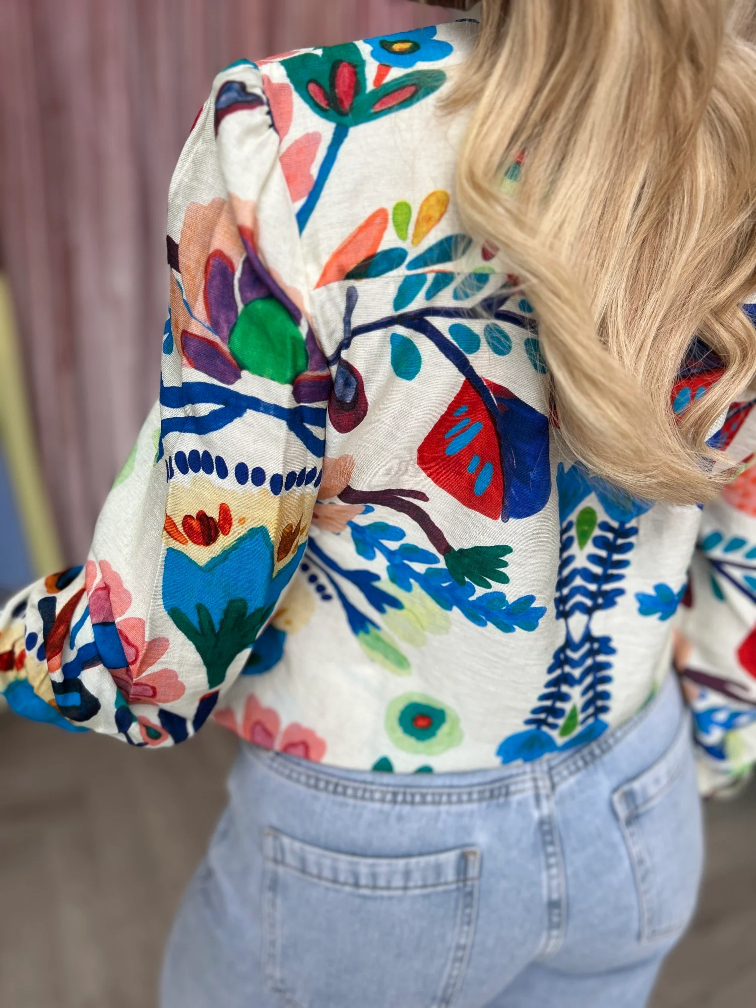 Zara Floral Top - Image 5