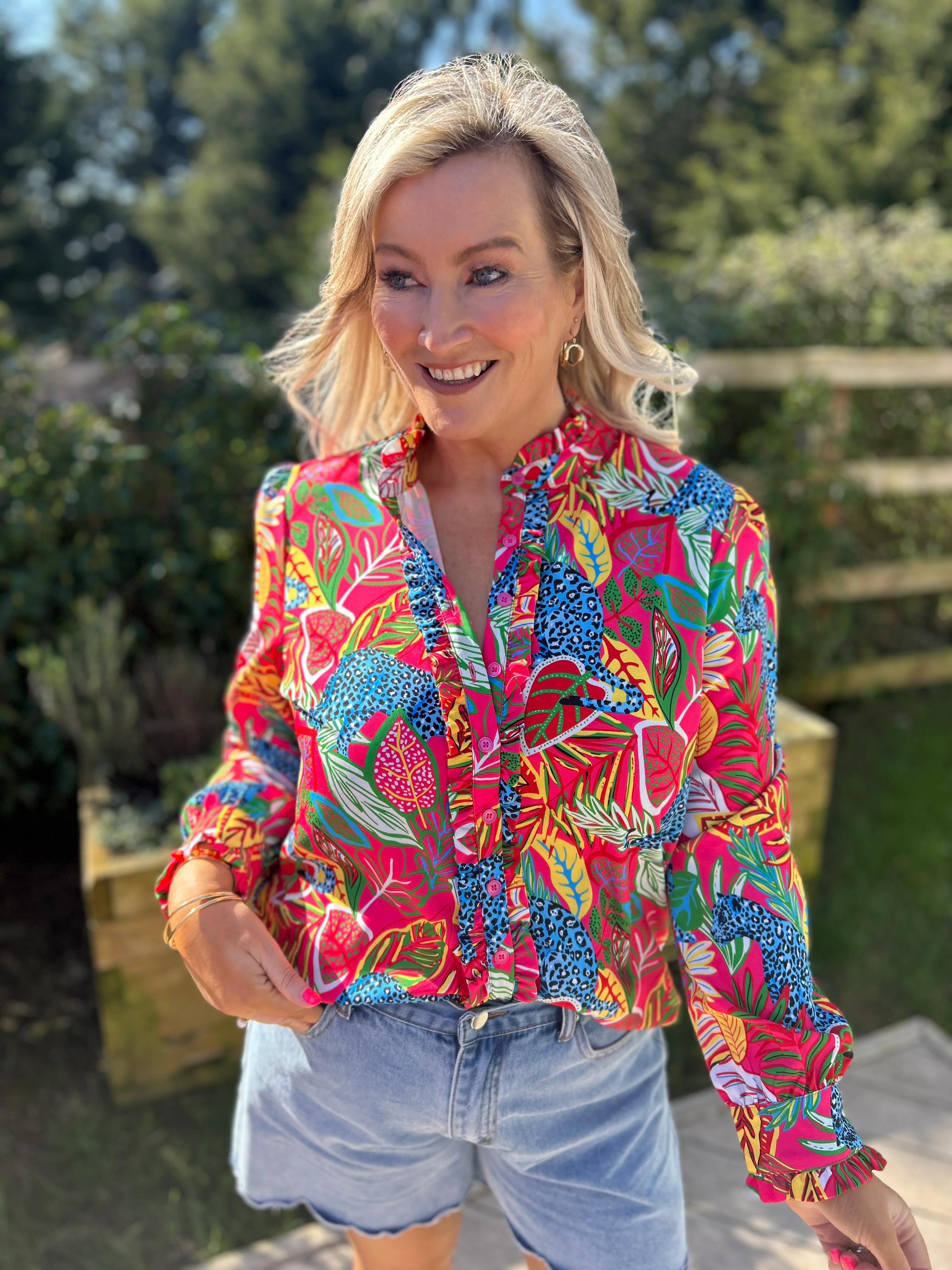 Zara Leaf Top - Image 2