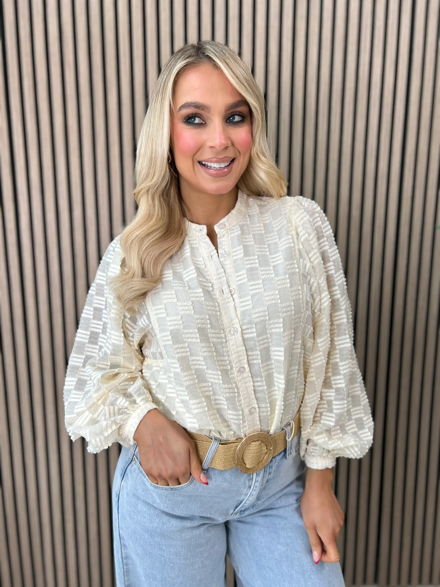 Zuri Blouse Cream
