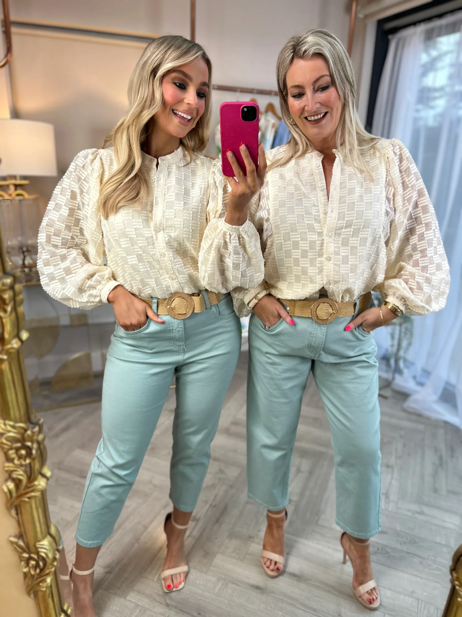 Zuri Blouse Cream - Image 13