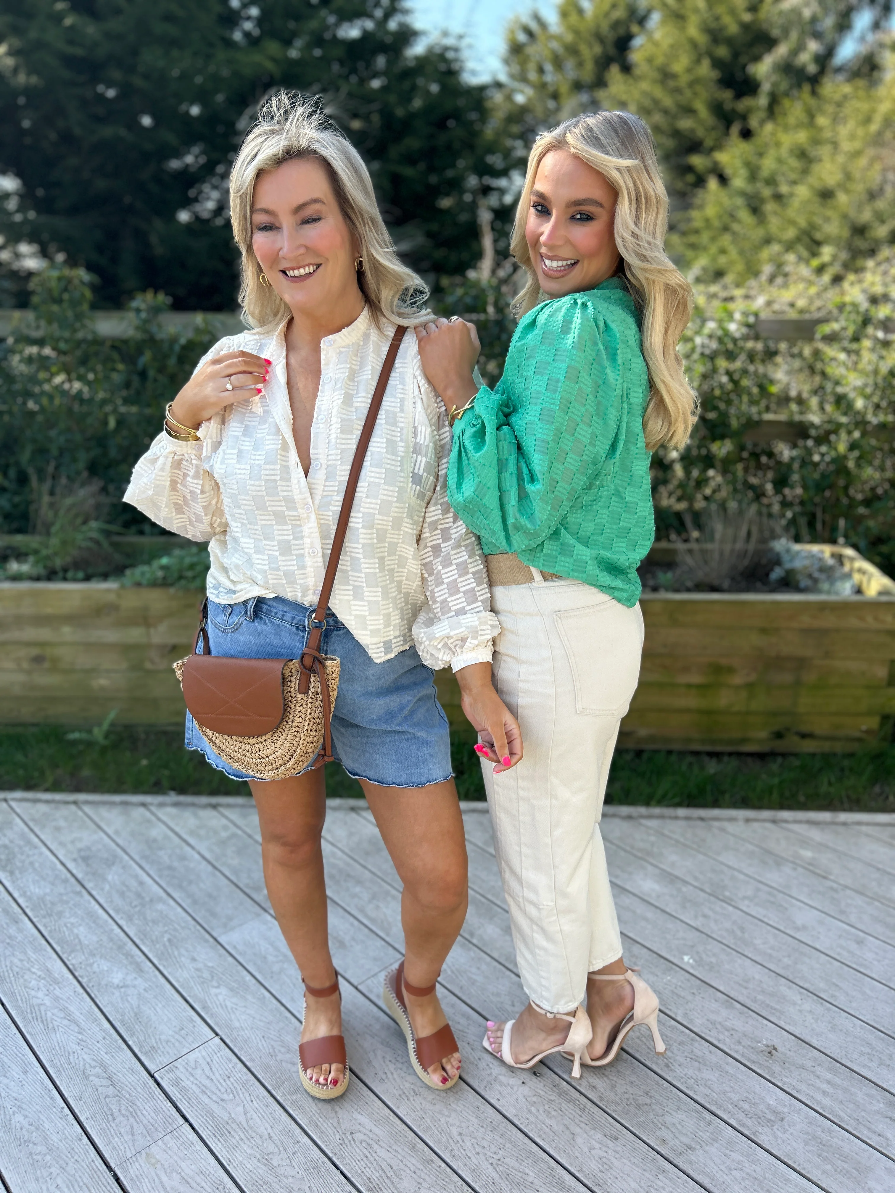 Zuri Blouse Cream - Image 15