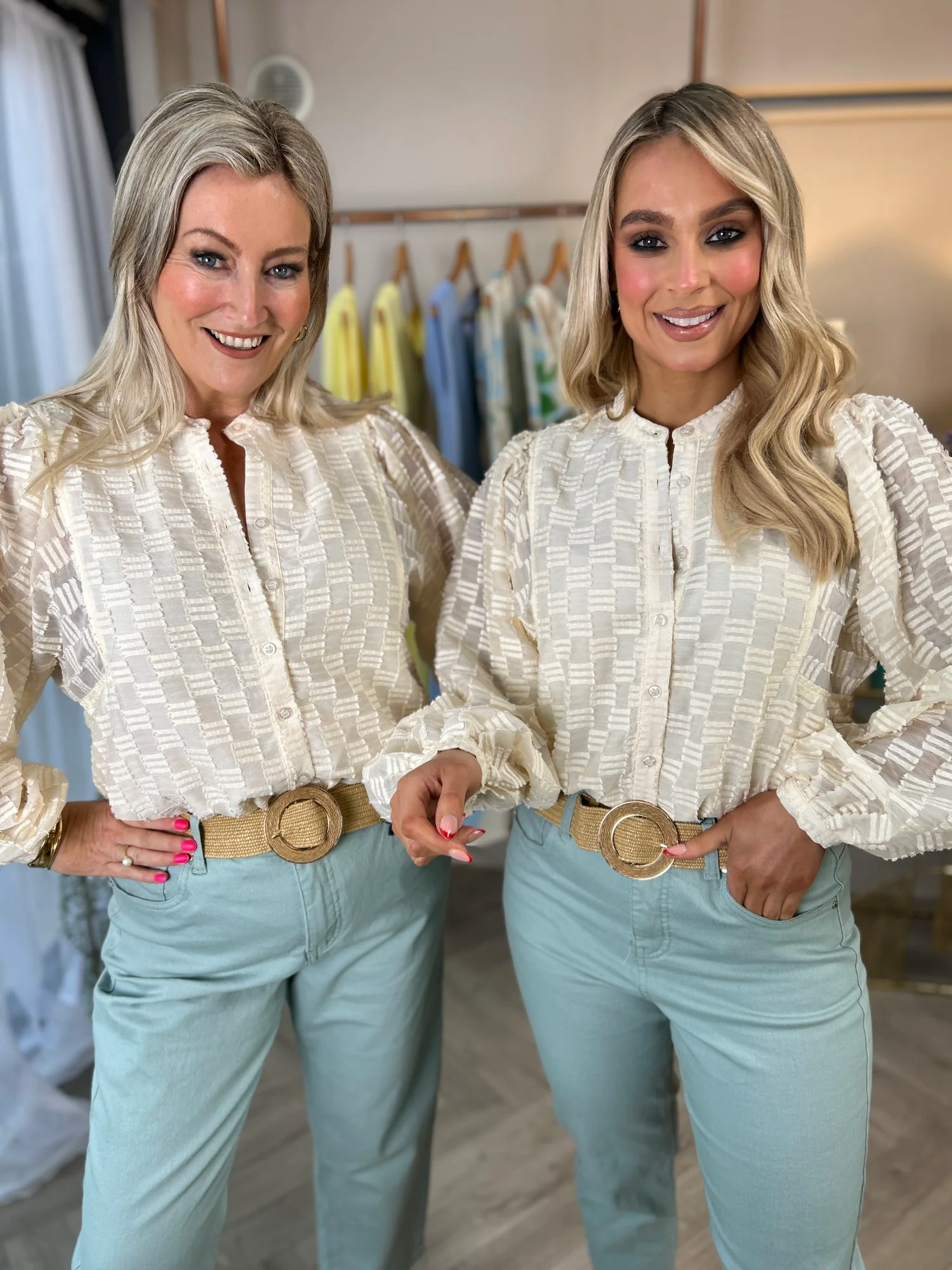 Zuri Blouse Cream - Image 2