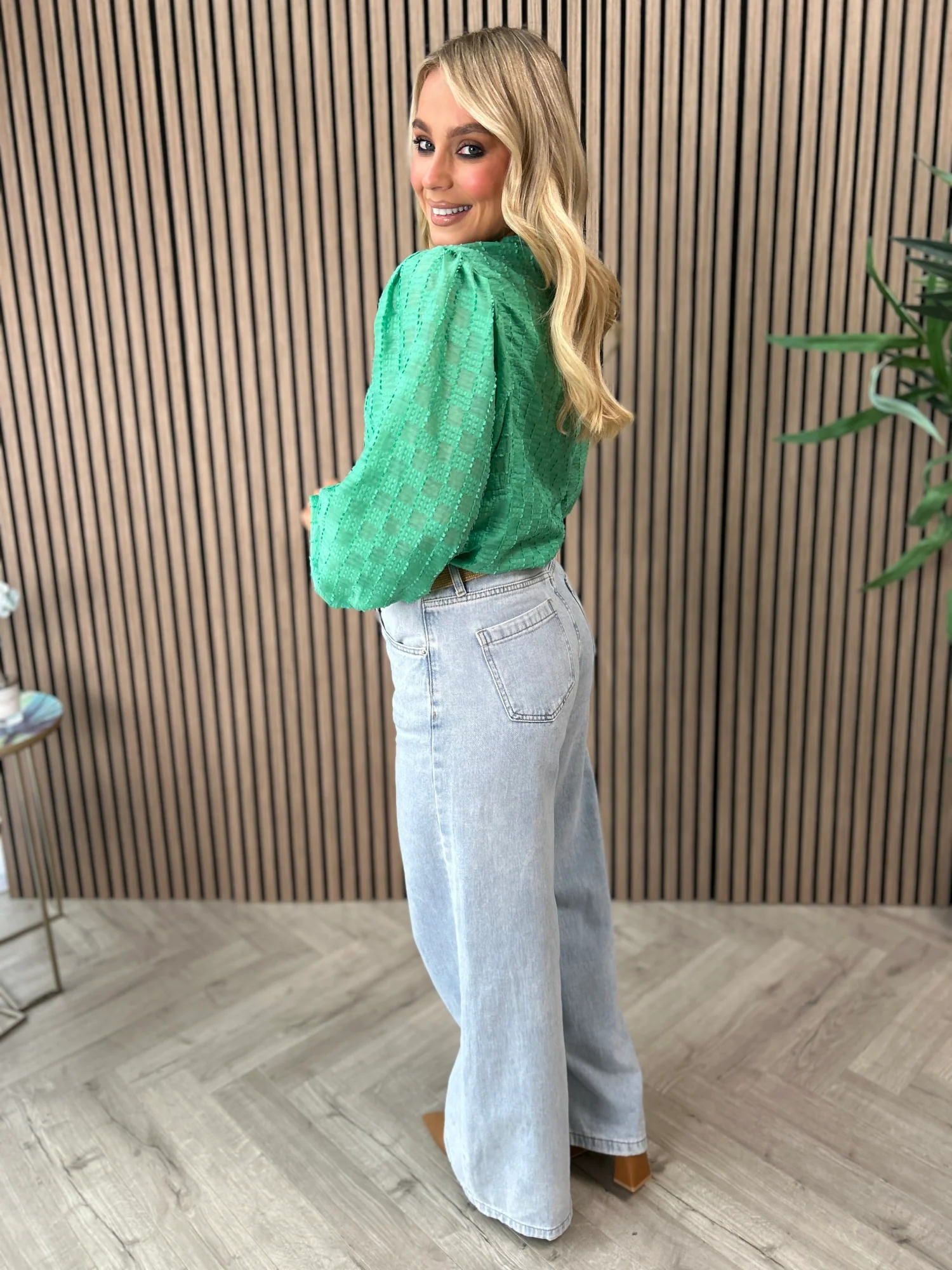 Zuri Blouse Green - Image 10