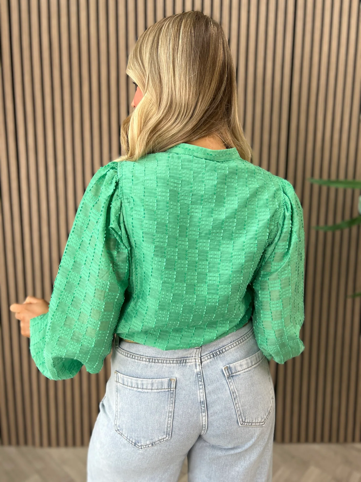 Zuri Blouse Green - Image 4